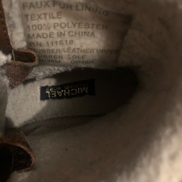 MICHAEL KORS Leather/Rubber Boots - Picture 7 of 11